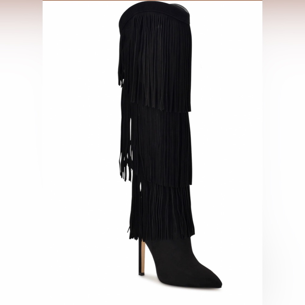 Nine West Stiletto Tassels Boots
